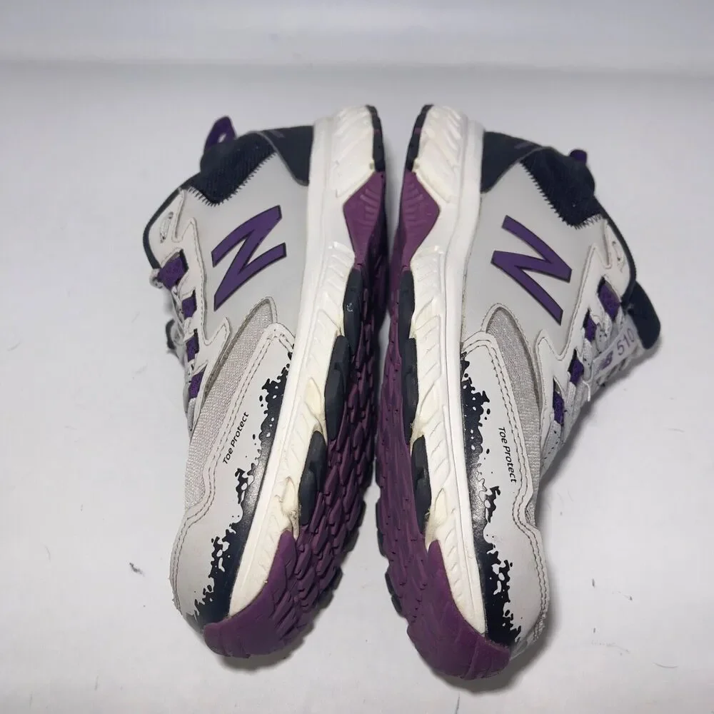 New Balance Women's 510 V5 Trail Running Shoes Gray/Purple WT510LG5 Size 10 - Picture 6 of 14
